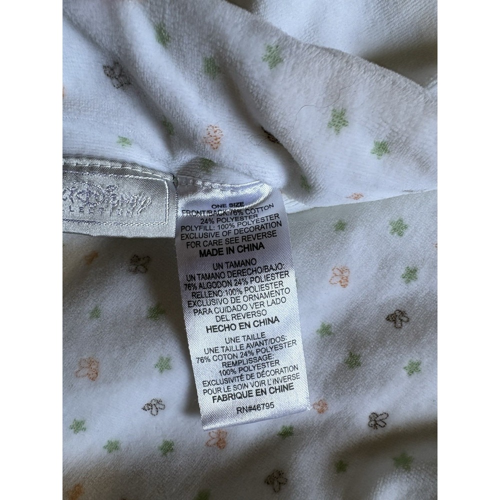 Walt Disney Collection Winnie the Pooh Embroidered Baby Blanket Reversible - Picture 5 of 8